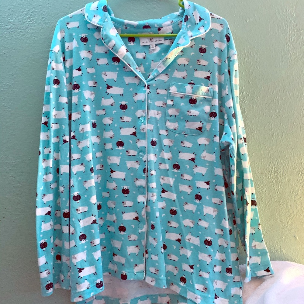 sheep cute night top😍